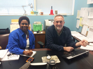 Kim Johnson, Director of Arts Access and Hal Partlow, Associate Director of Grants