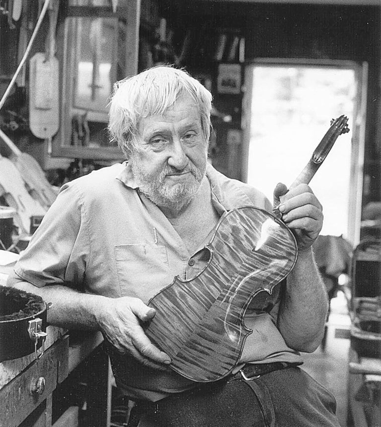 Jean Horner with Fiddle