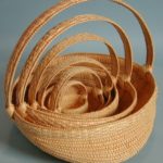 Baskets (6 nesting baskets), 1977
White oak, 9 ¼ x 8 ¼ inches