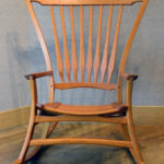 Handcrafted rocking chair, 1982