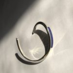 Lapis Cuff, Sterling Silver, lapis, 2.5 x 2 x 1.2 inches