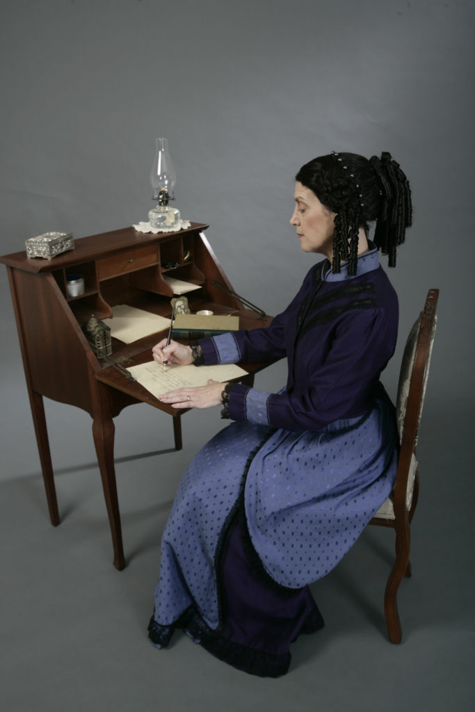Elizabeth Davidson as Harriet Beecher Stowe