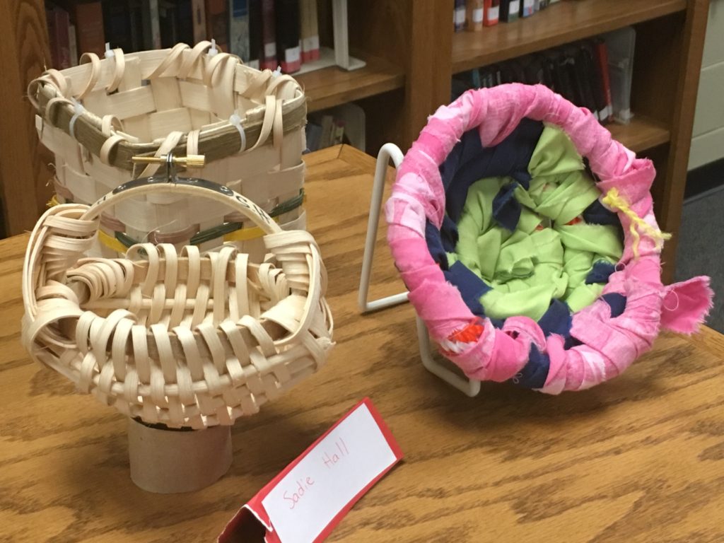 student made baskets
