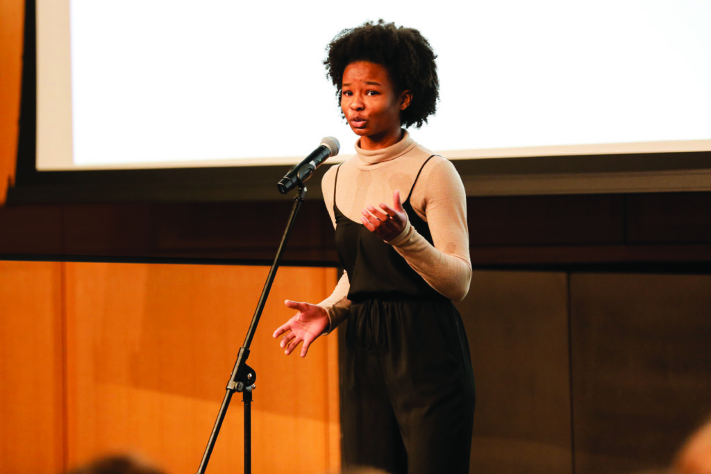 2019 Tennessee Poetry Out Loud Champion, Kendall Grimes