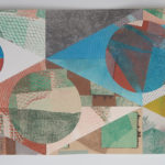 monotype collage, 22.5 x 12.25 inches