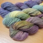 Space dyed yarns
