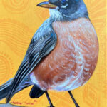 acrylic on canvas, 12 x 10 inches